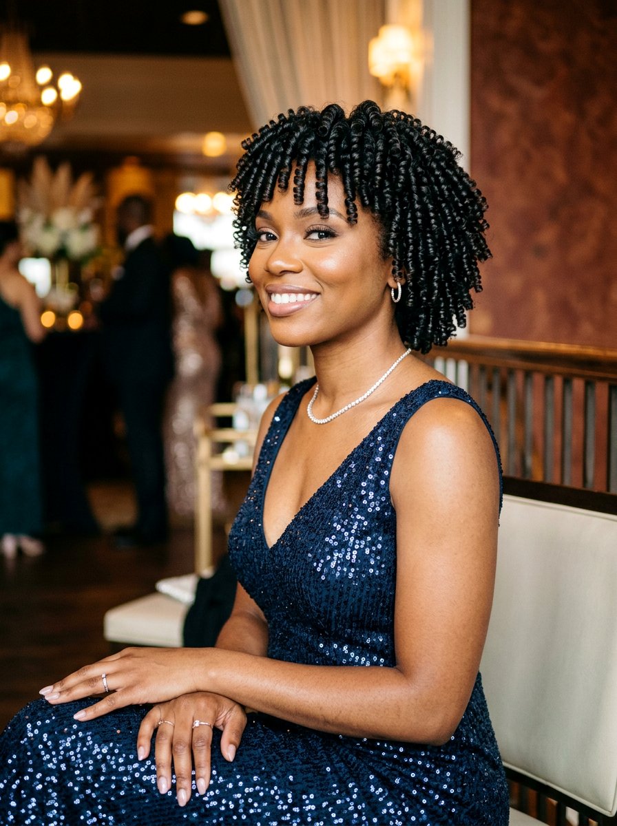 TWA Perm Rod Set - 20 twa hairstyles with curls - 20 twa hairstyles with curls