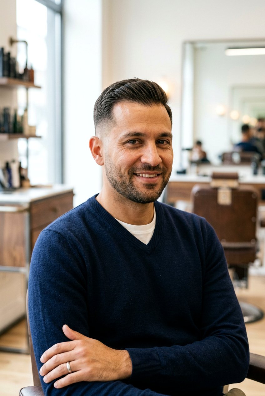 Taper Cut Thinning Crown - 20 mens haircut for thinning crown - 20 men’s haircut for thinning crown