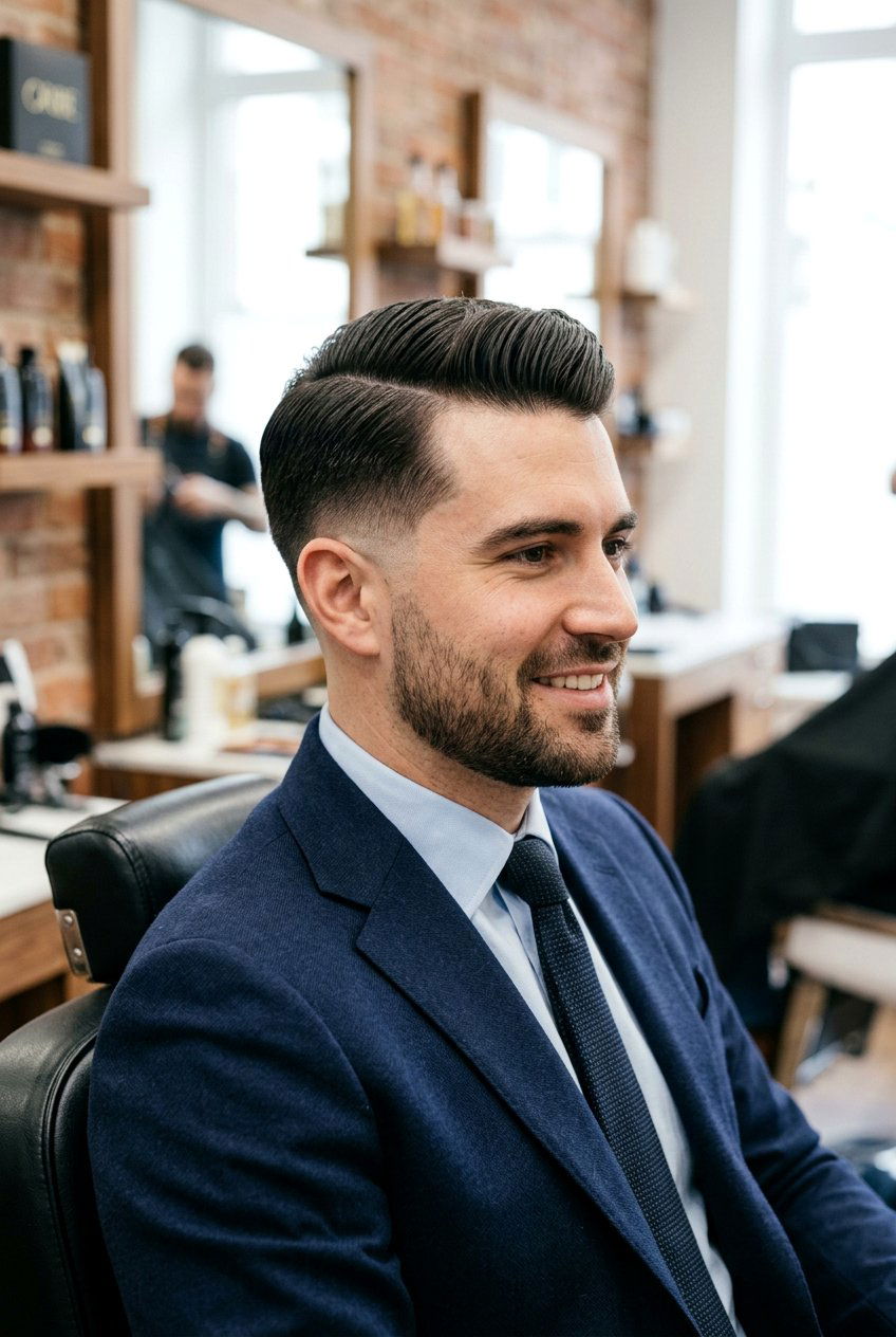 Taper Fade Comb Over - 20 comb over fade haircut - 20 comb over fade haircut