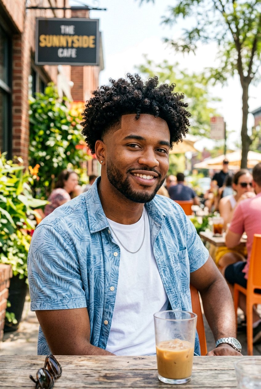 Taper Fade Curly Hair Men - 20 men haircut for thick curly hair - 20 men haircut for thick curly hair