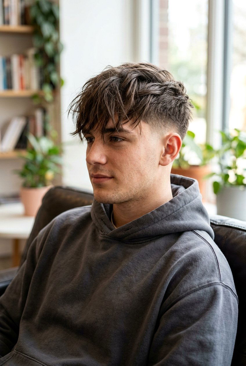 Taper Fade Messy Fringe Boys Straight Hair - 20 boys taper fade for straight hair - 20 boys taper fade for straight hair