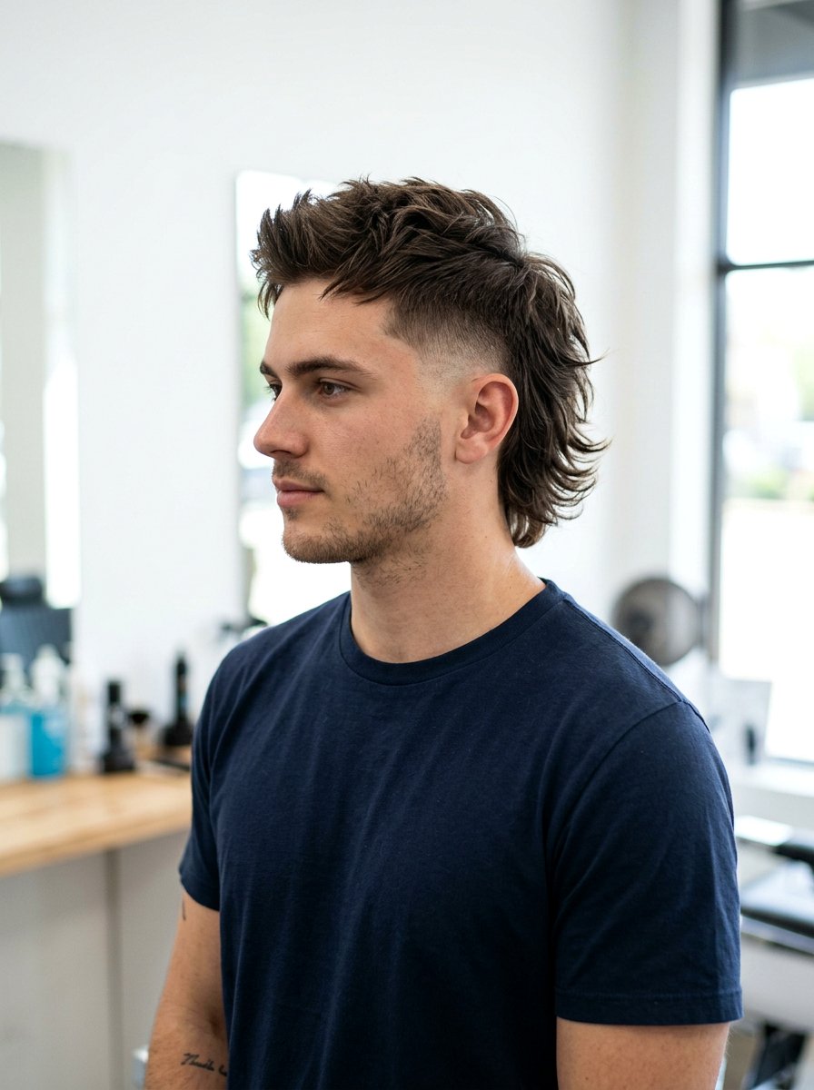 Taper Fade Mullet Men - 20 taper mullet haircut men - 20 taper mullet haircut men