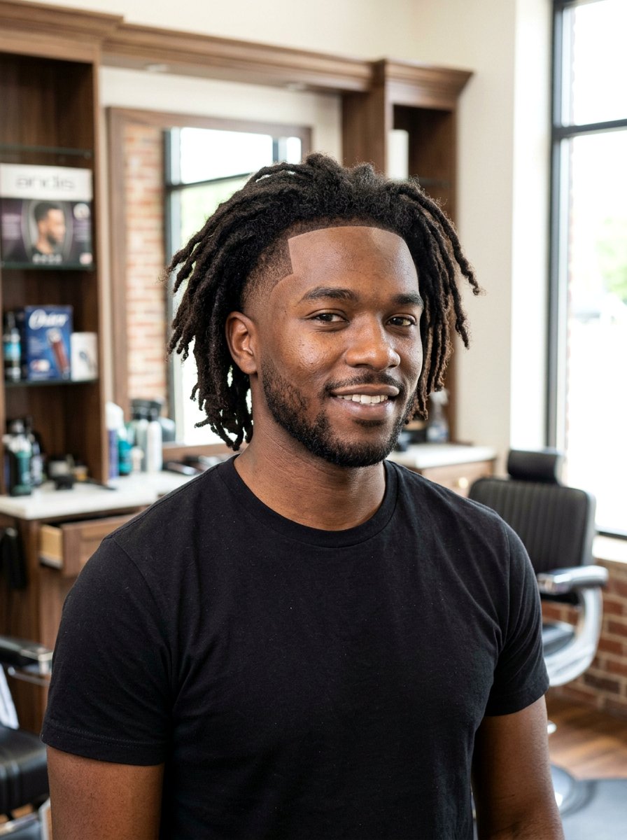 Taper Fade Semi Freeform Dreads - 20 semi freeform dreads styles men - 20 semi freeform dreads styles men
