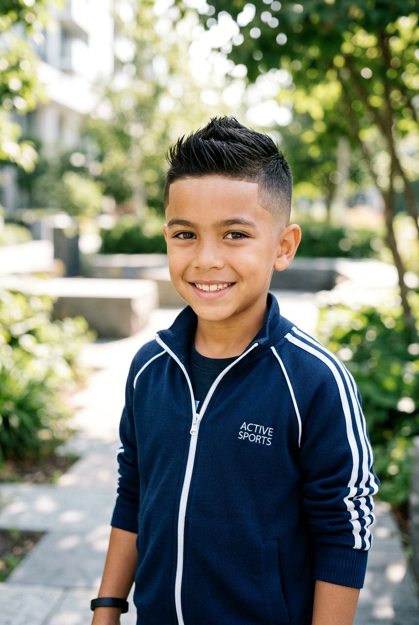 Taper Fade With Faux Hawk - 20 boys haircut ideas for taper fade - 20 boys haircut ideas for taper fade
