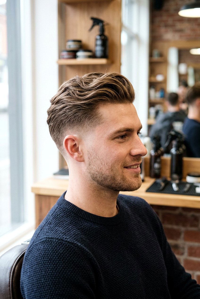 Taper Fade With Flow - 20 medium length hairstyles for men - 20 medium length hairstyles for men