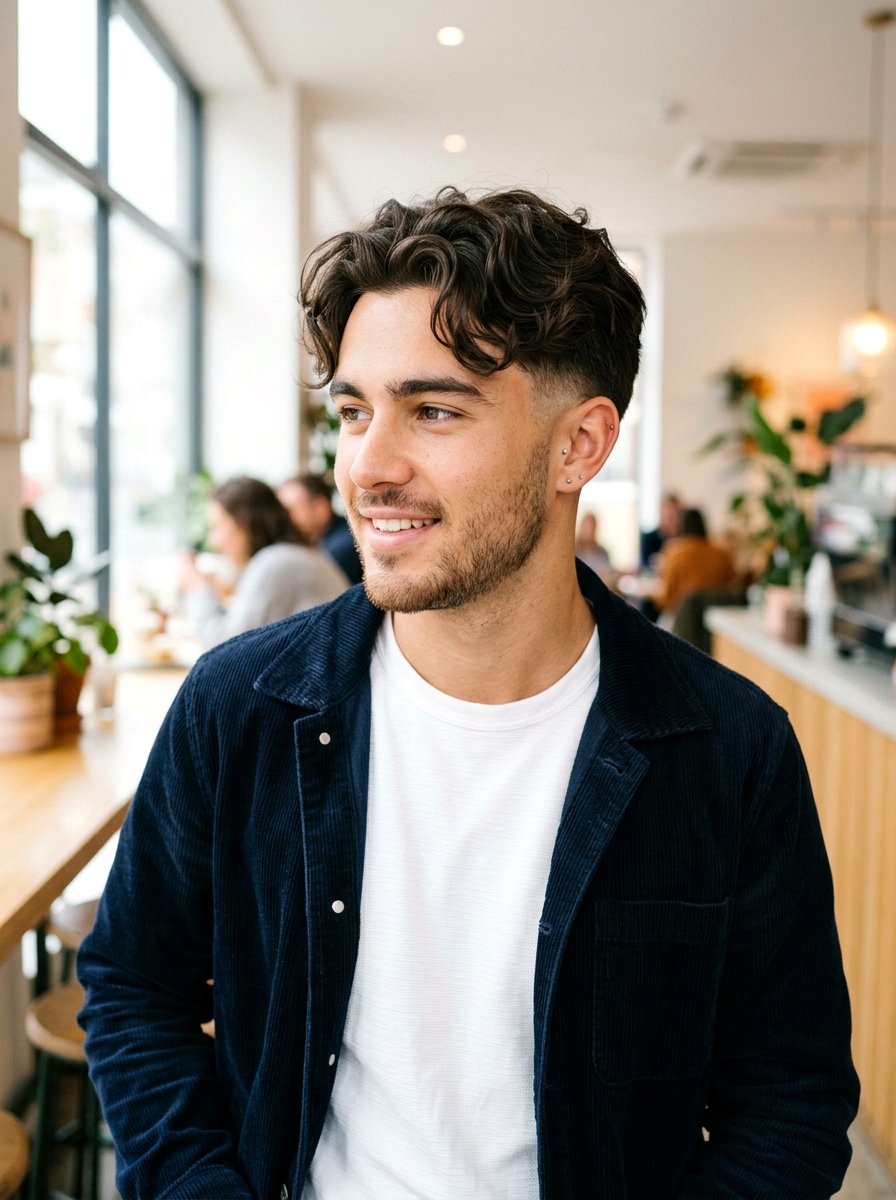 20 Coolest Taper Fade With Middle Part Looks To Try Right Now