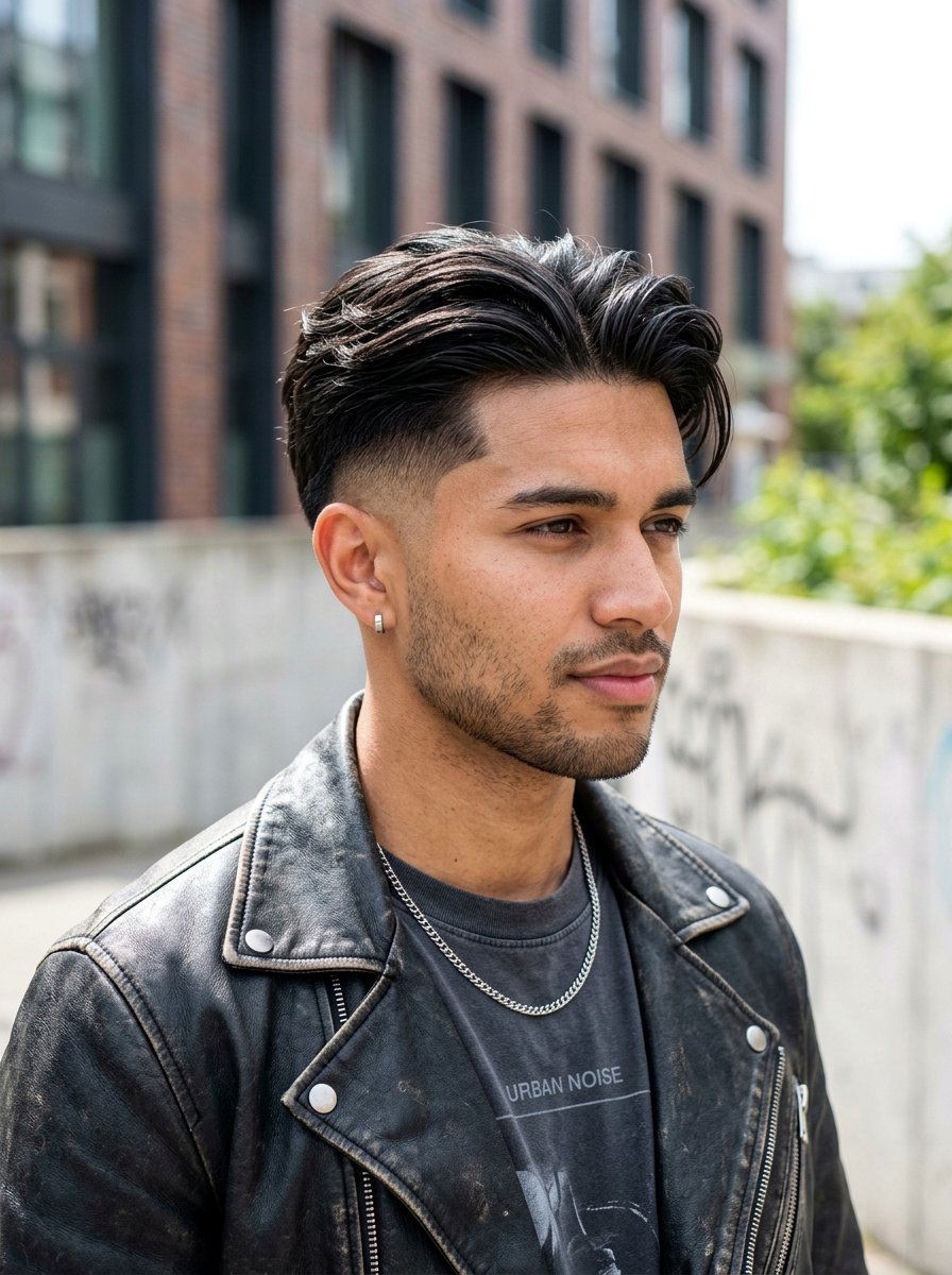 Taper Fade With Middle Part And Undercut - 20 taper fade with middle part - 20 taper fade with middle part