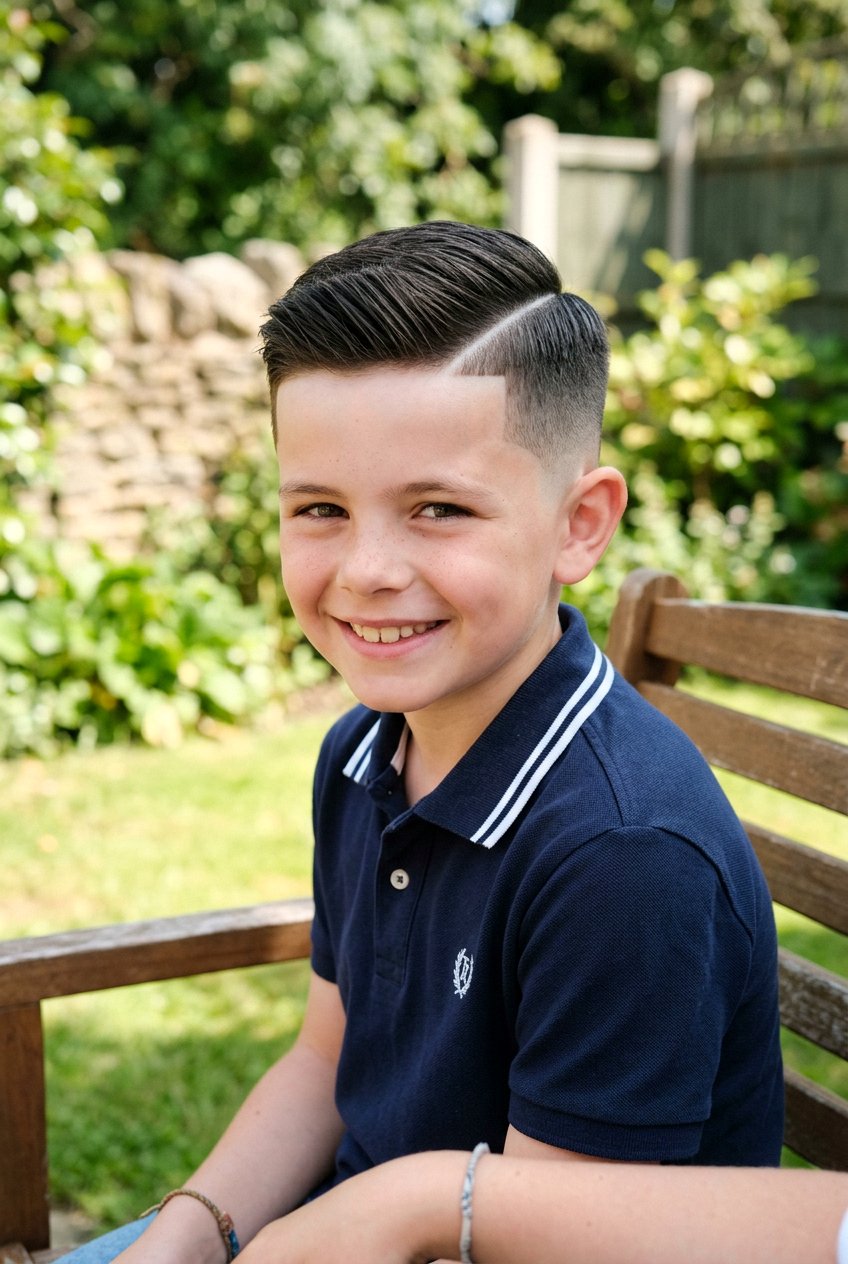 Taper Fade With Side Part - 20 boys haircut ideas for taper fade - 20 boys haircut ideas for taper fade