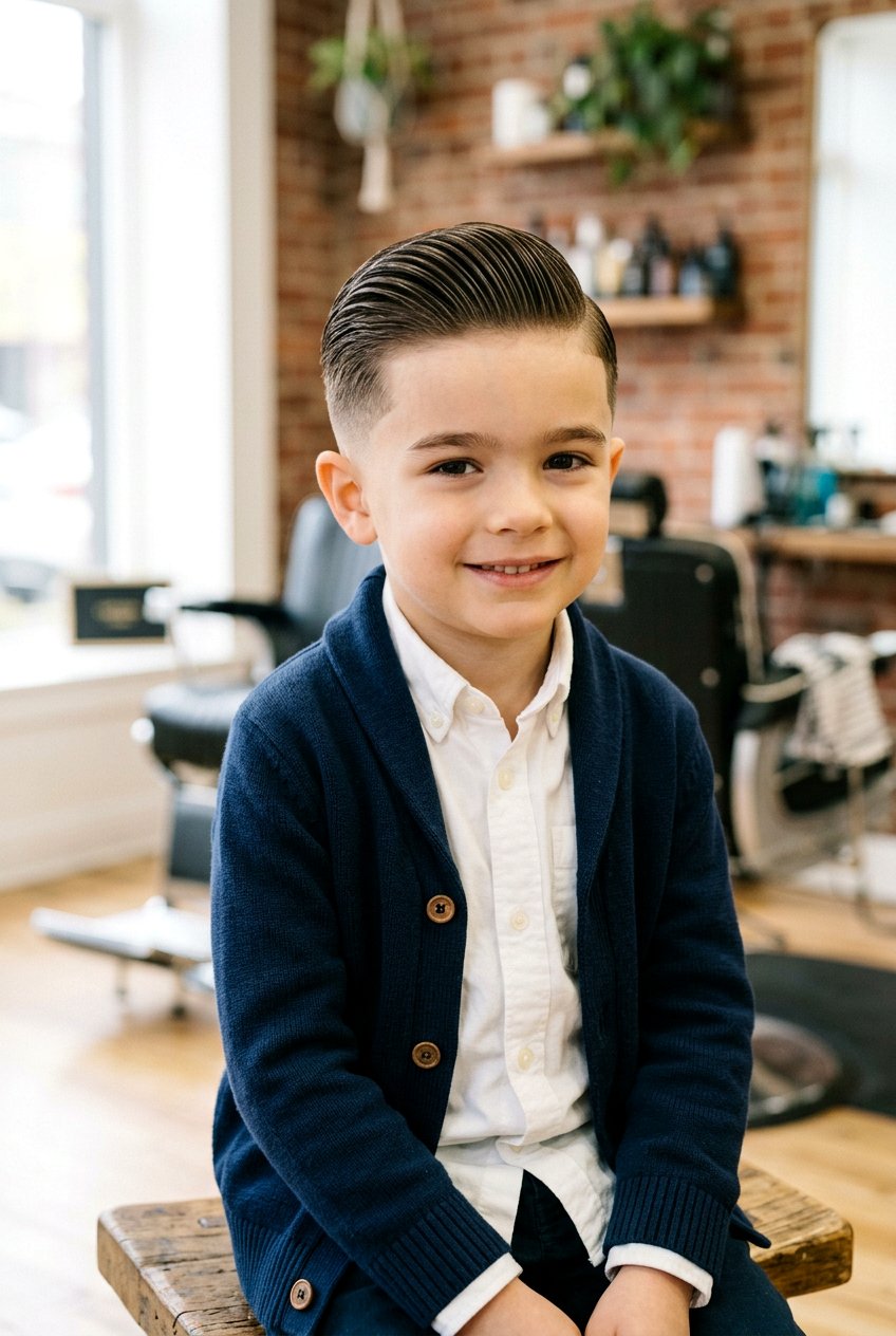 20 Best Little Boy Haircut With Taper Fade Styles To Try