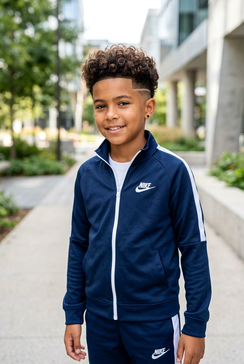 20 Trendy Mixed Boys Taper Curly Haircut Styles To Try Now