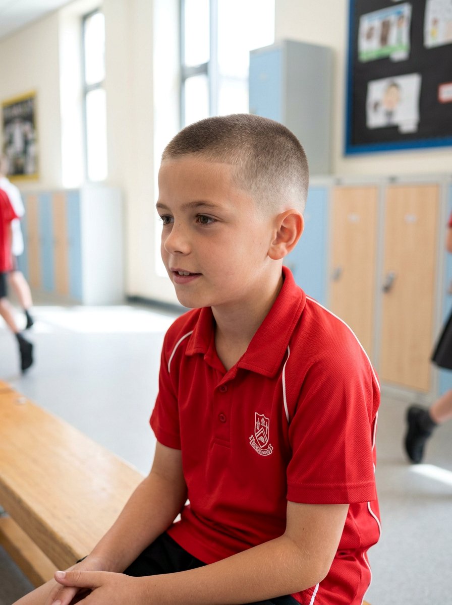 Taper With Buzz Cut - 20 taper haircut for school boys - 20 taper haircut for school boys