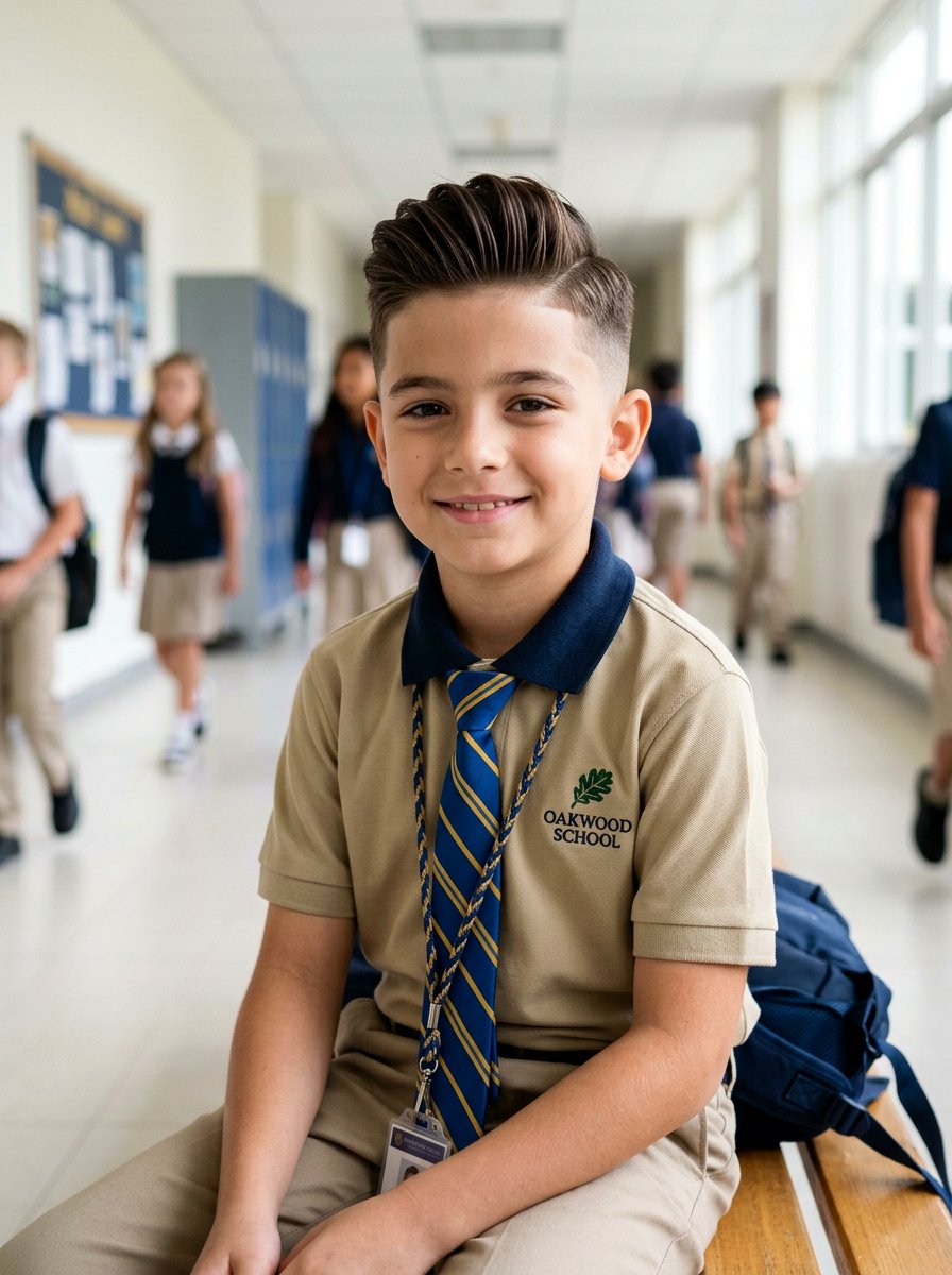 Taper With Quiff - 20 taper haircut for school boys - 20 taper haircut for school boys