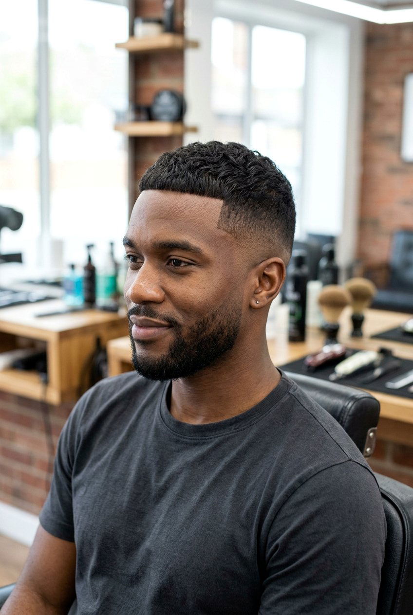 Taper fade Caesar haircut - 20 caesar haircut - 20 caesar haircut