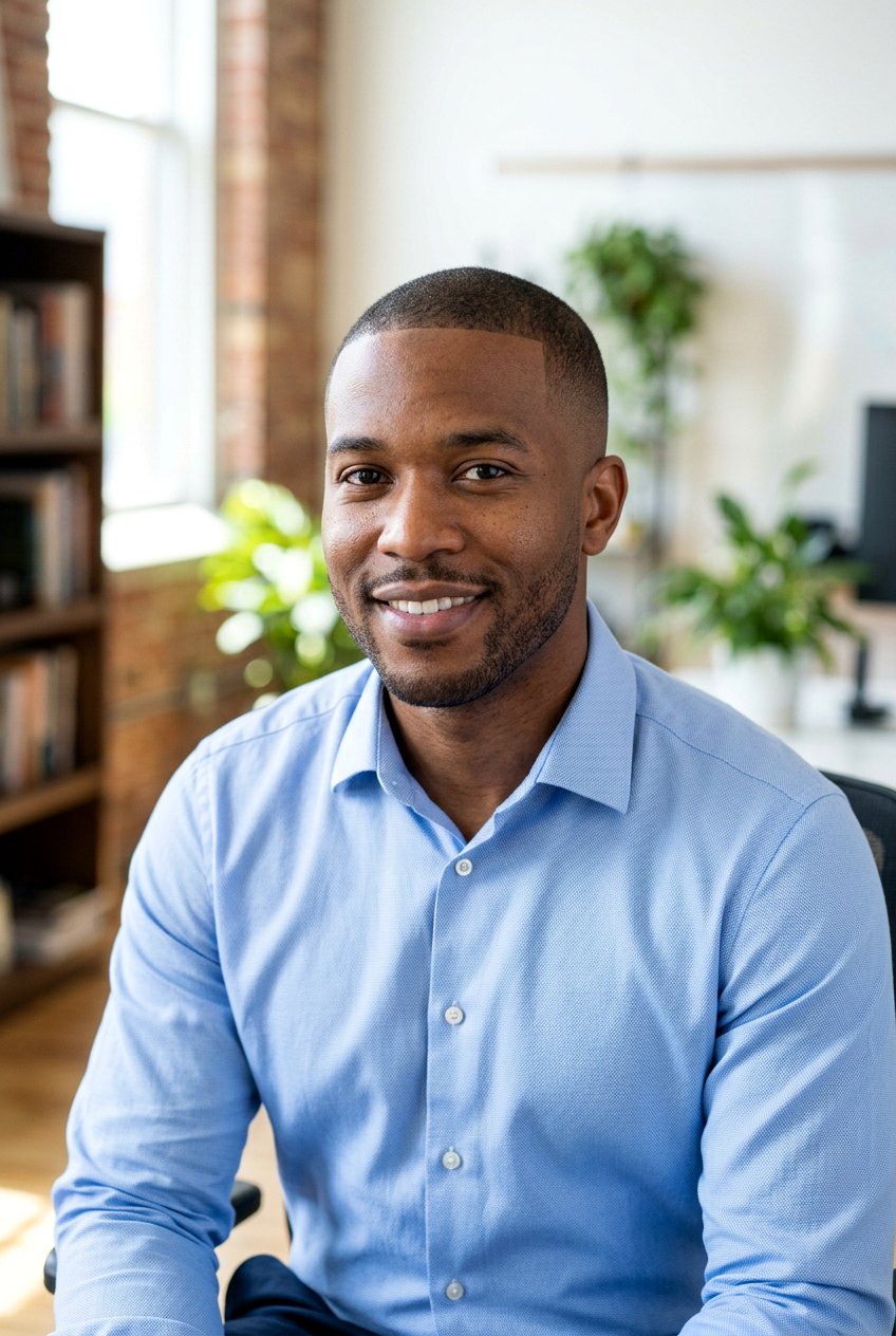 Taper fade buzz cut - 20 buzz cut for round face men - 20 buzz cut for round face men