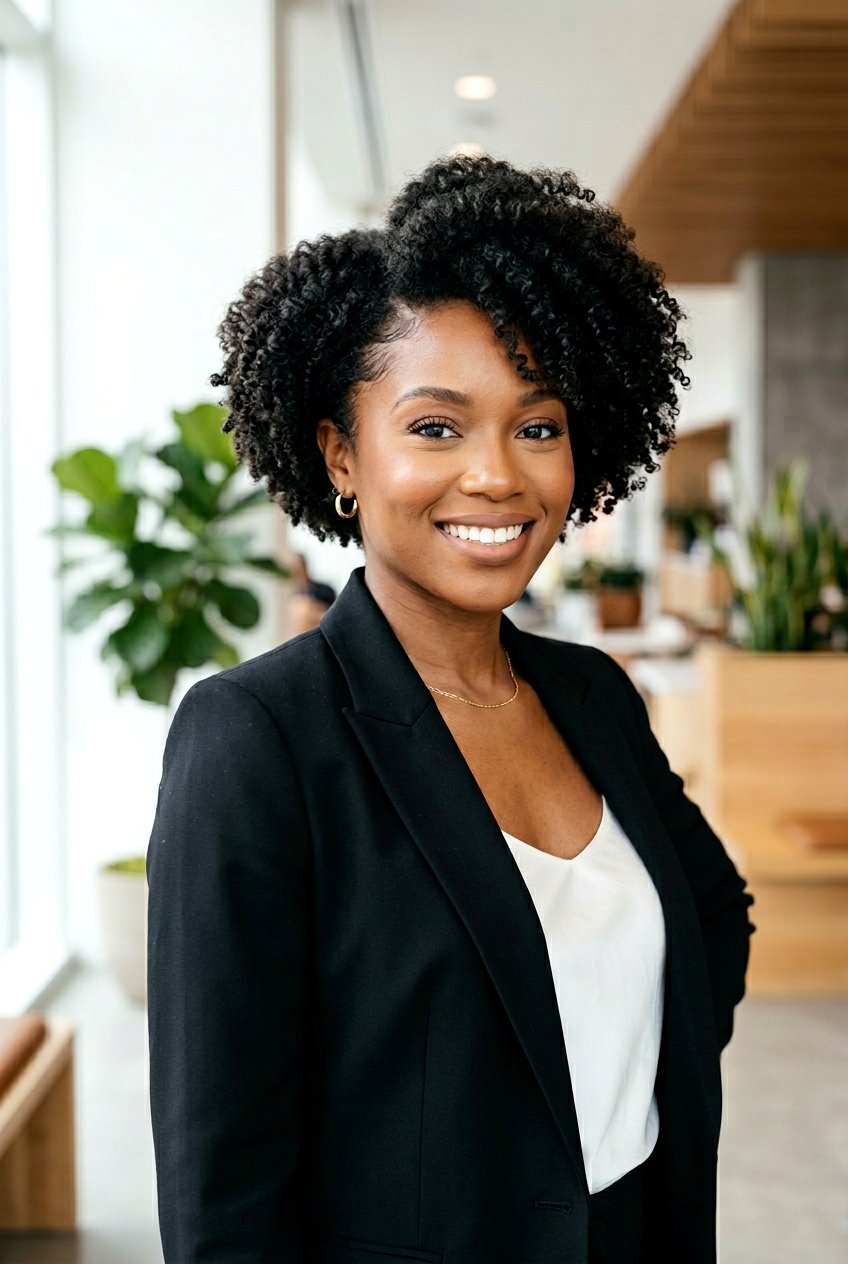 Tapered Afro Bob - 20 curly afro bob haircut - 20 curly afro bob haircut