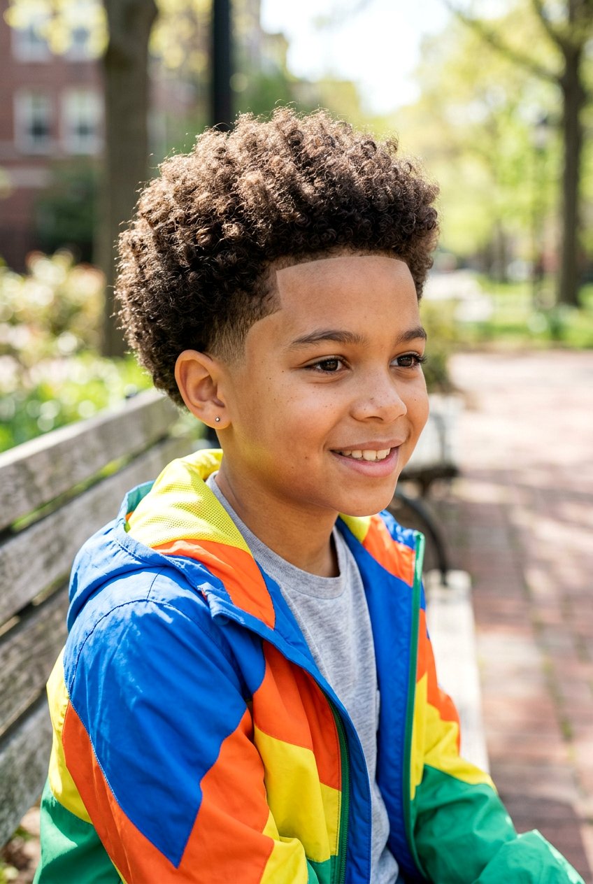 Tapered Afro Curly Hair - 20 mixed boys taper curly haircut - 20 mixed boys taper curly haircut