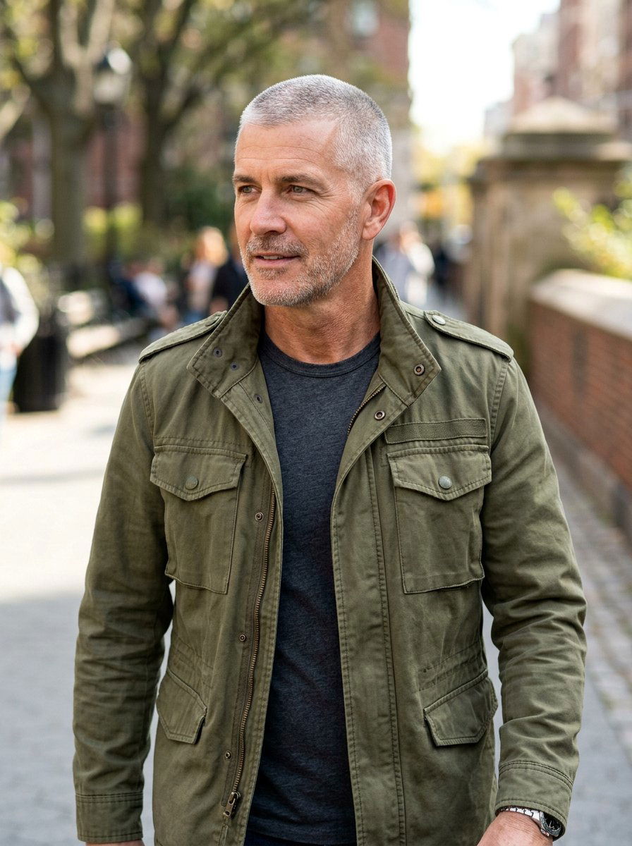 Tapered Buzz Cut Salt And Pepper - 20 salt and pepper taper haircut men - 20 salt and pepper taper haircut men