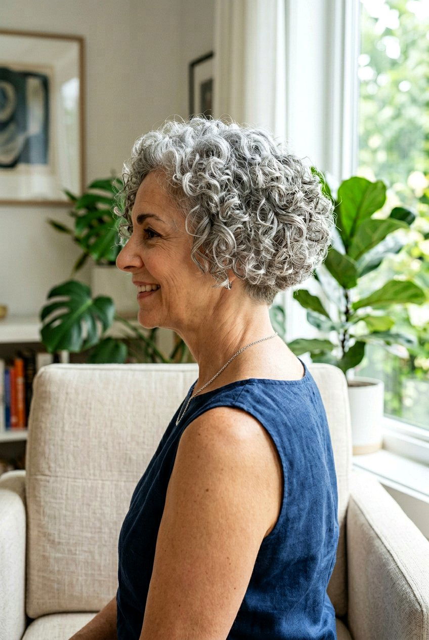 Tapered Curly Bob For Women Over 60 - 20 curly bob for women over 60 - 20 curly bob for women over 60