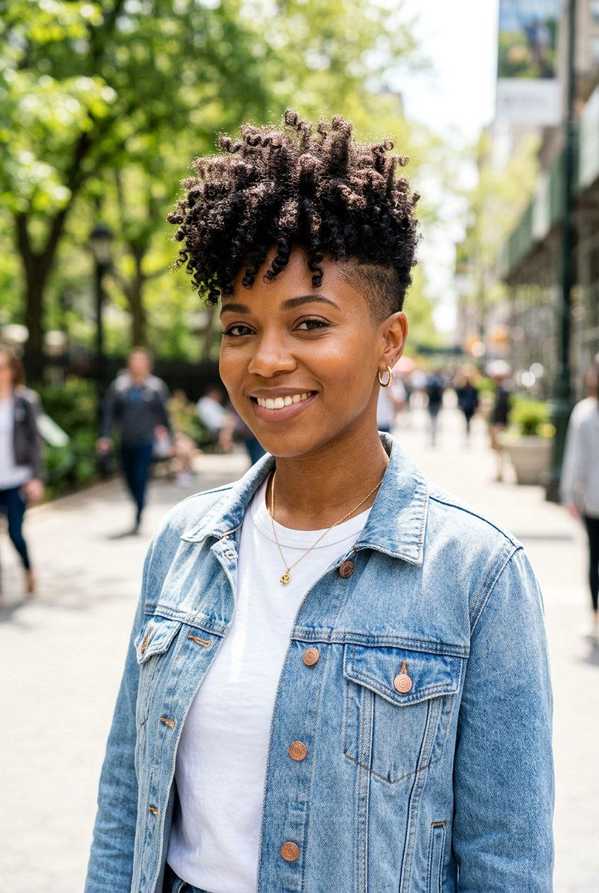 20 Chic Low Maintenance Haircuts for Moms With Curly Hair