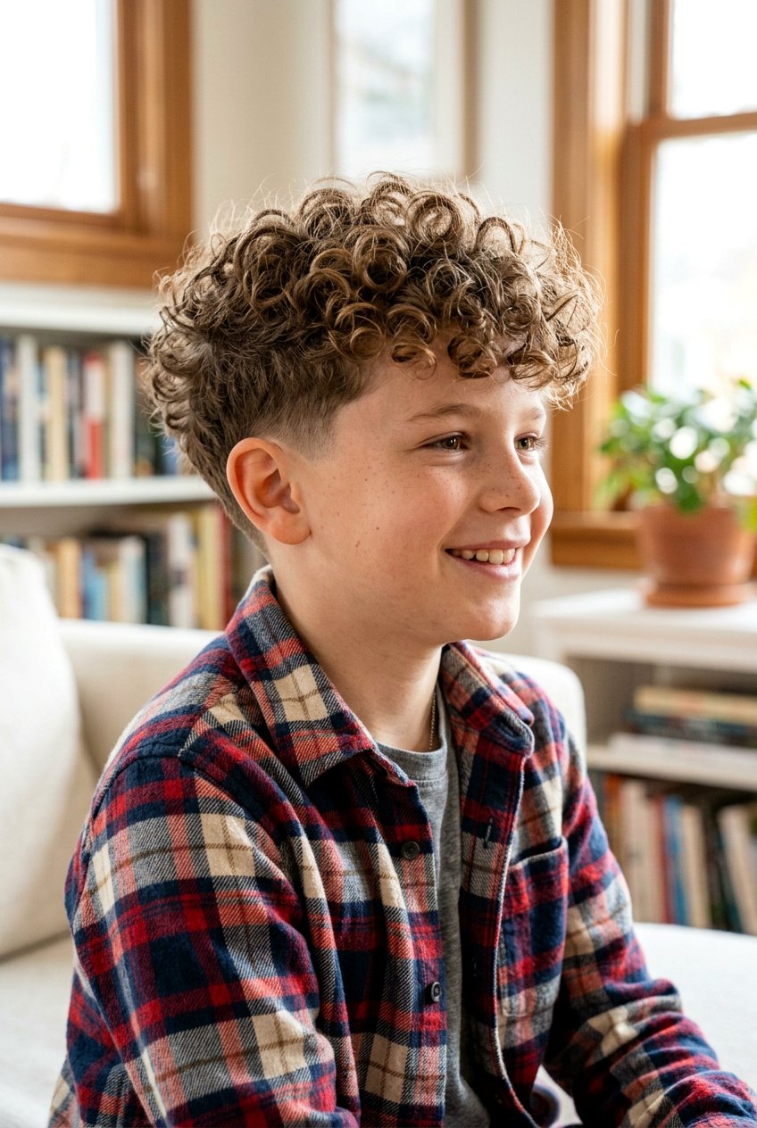 Tapered Curly Mop Top - 20 curly mop top haircut boys - 20 curly mop top haircut boys