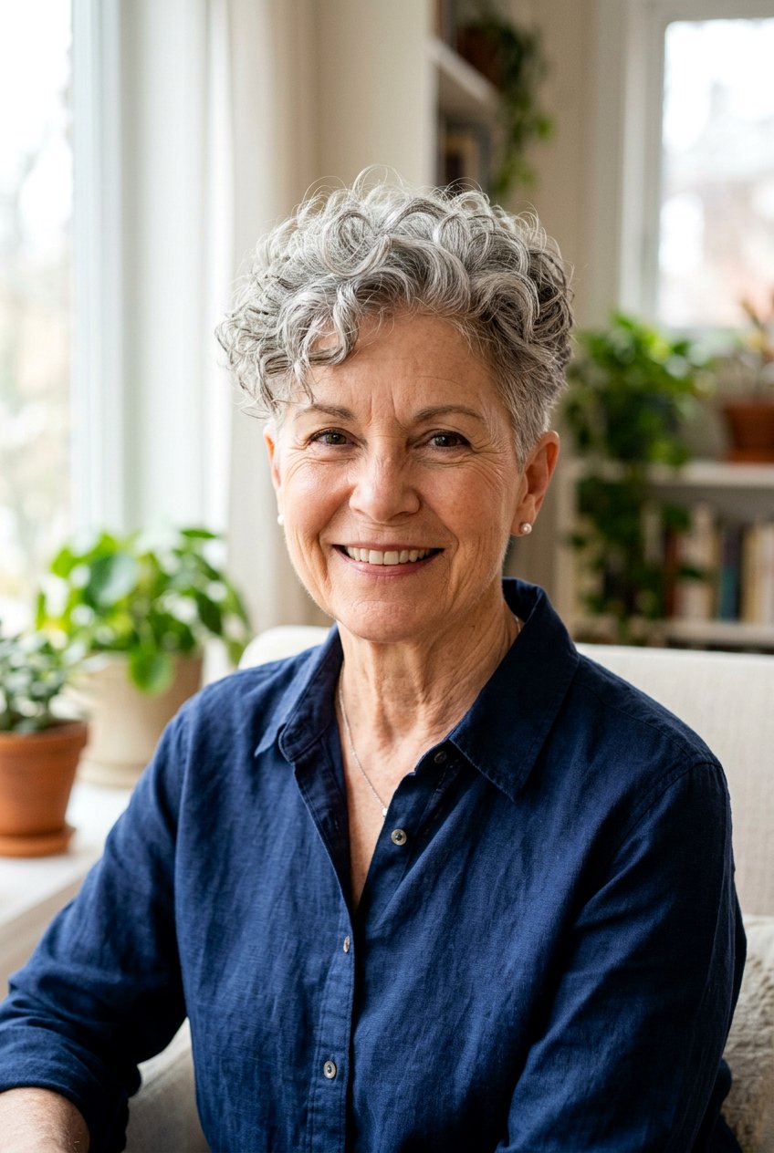 Tapered Curly Pixie For Older Women - 20 curly pixie for older women - 20 curly pixie for older women