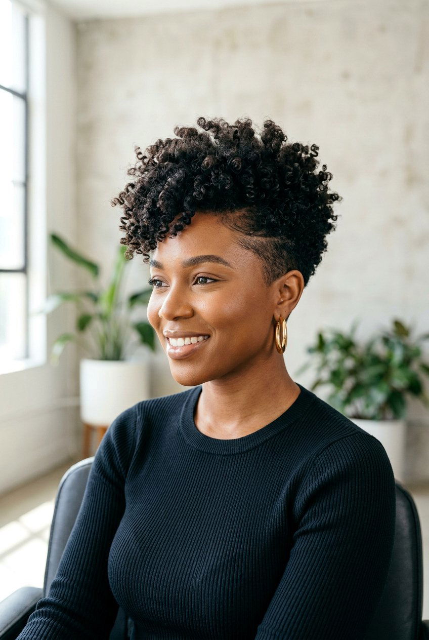 Tapered Cut For Natural Hair - 30 popular short hairstyles for women - 30 popular short hairstyles for women