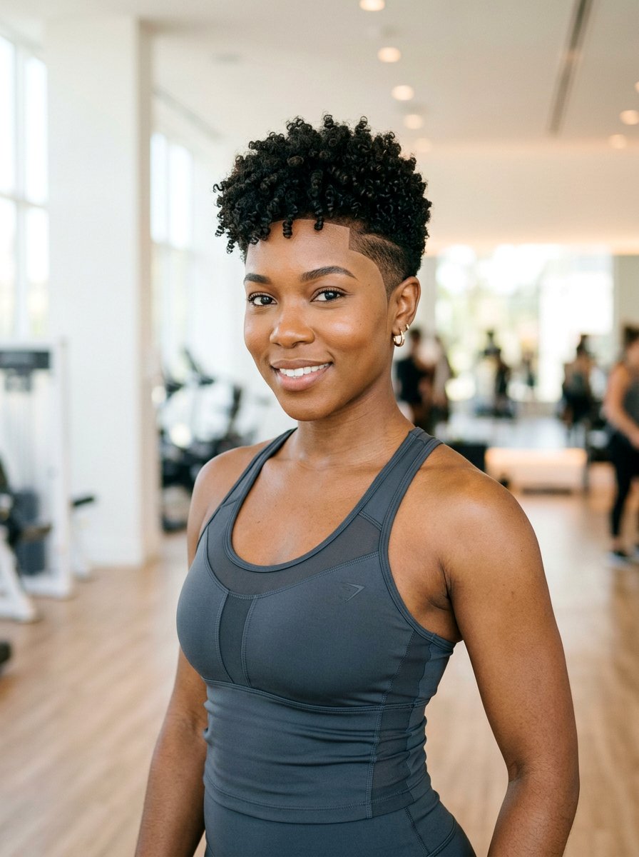 Tapered Cut Line Up - 20 tapered natural haircut for round face - 20 tapered natural haircut for round face