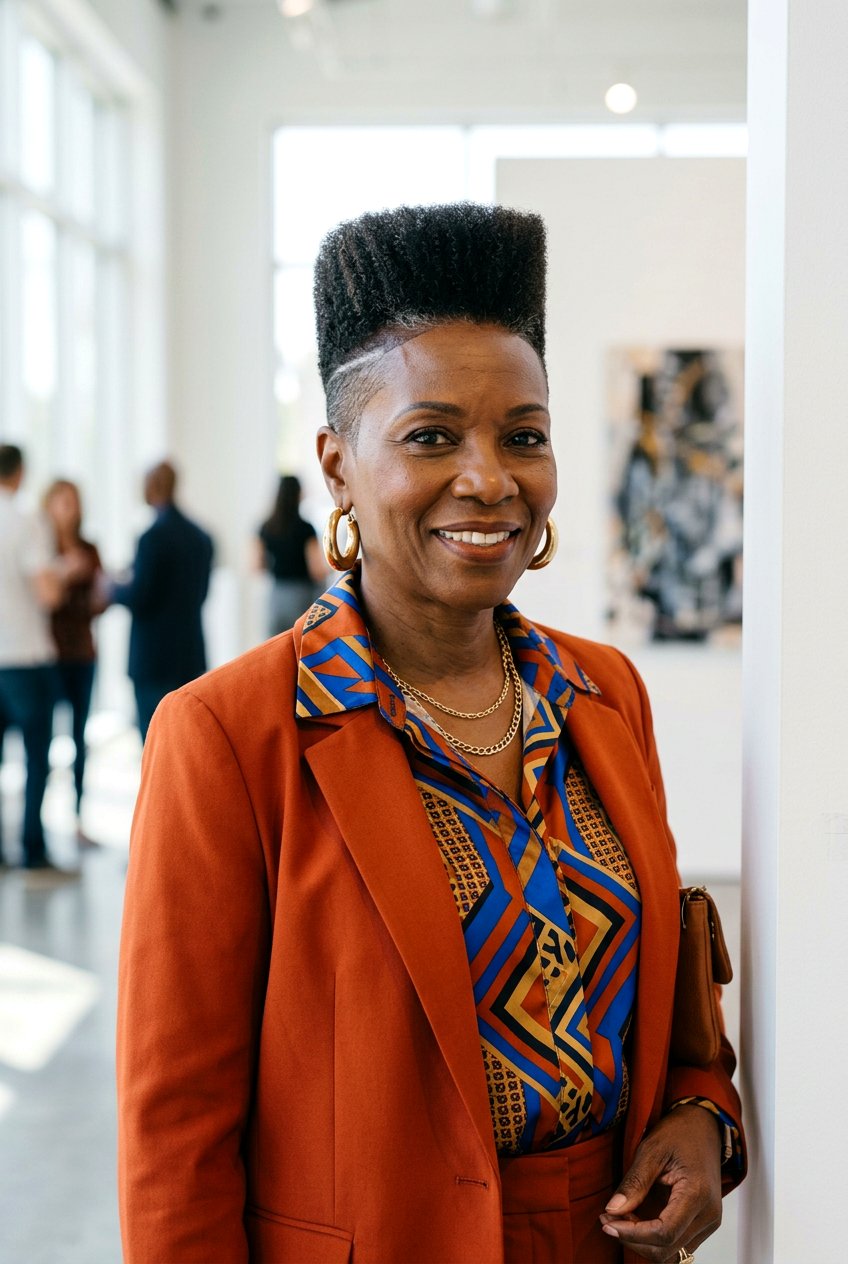 Tapered High Top Cut for Black Women Over 50 - 20 tapered cut for women over 50 black hair - 20 tapered cut for women over 50 black hair