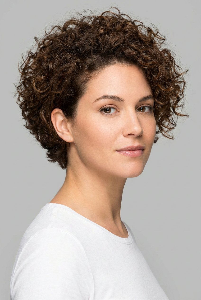 Tapered Medium Curls - 20 curly hairstyles for medium hair - 20 curly hairstyles for medium hair