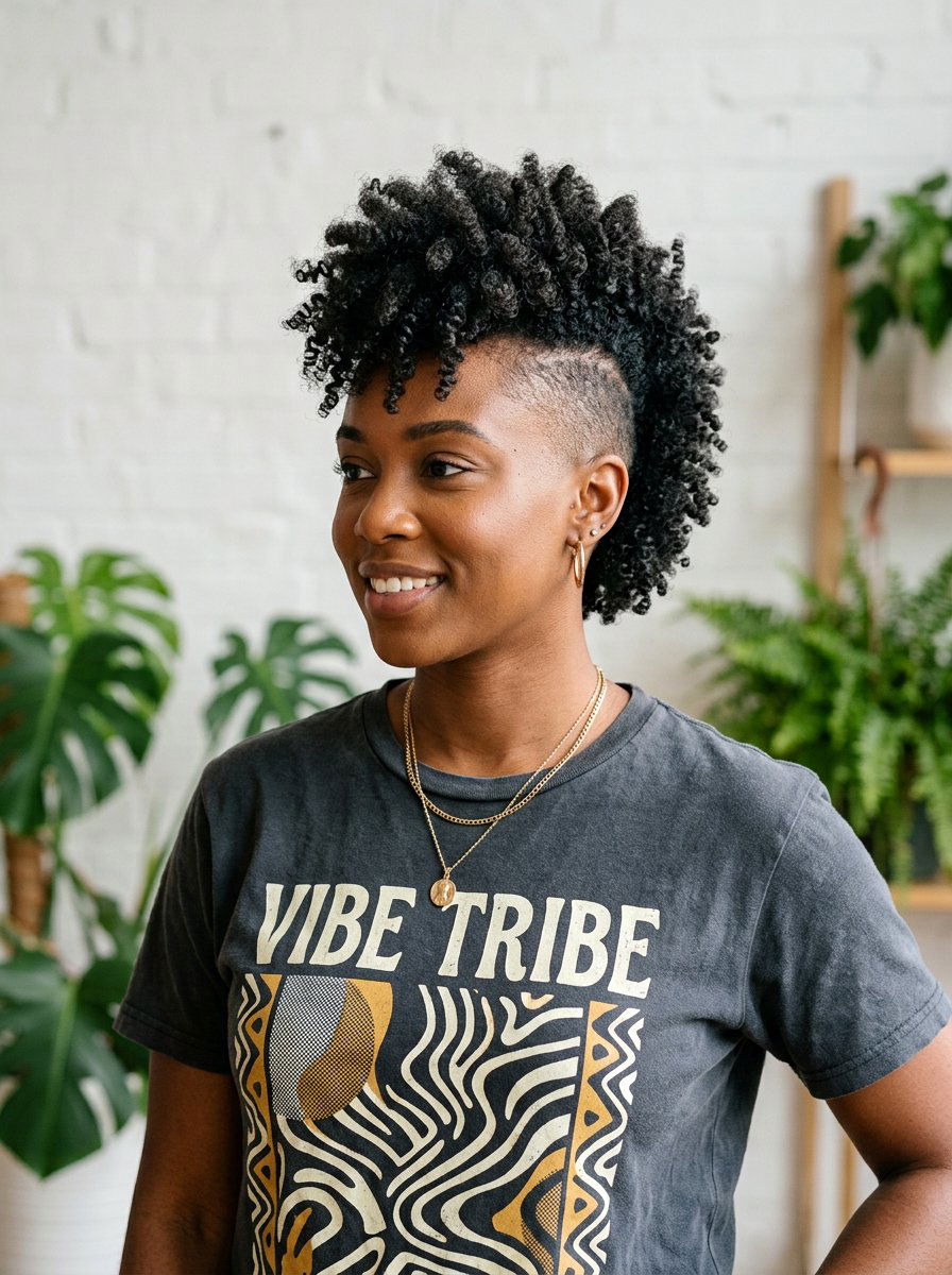 Tapered Mohawk Haircut For 4b Hair - 20 haircut for 4b natural hair - 20 haircut for 4b natural hair