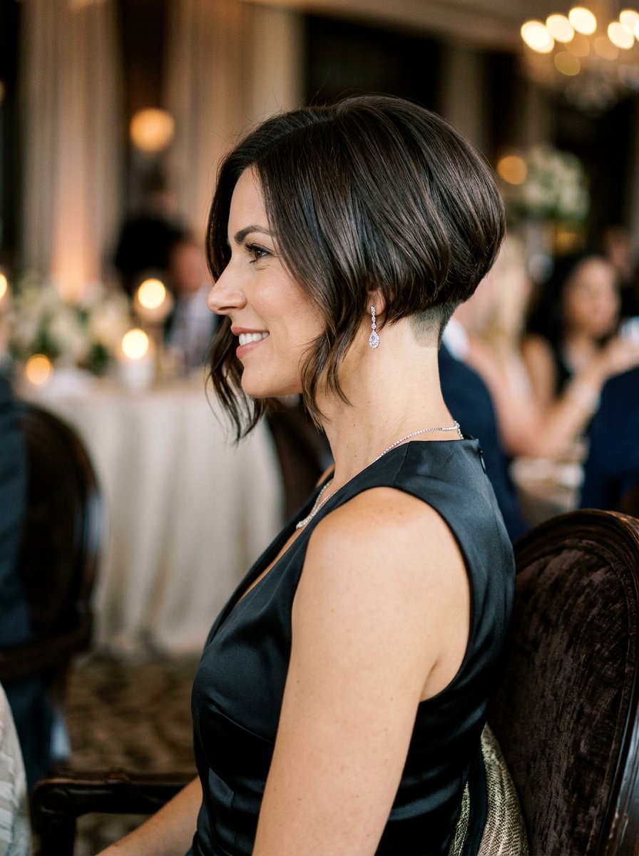 Tapered Nape Bob - 20 sleek bob for mature women - 20 sleek bob for mature women