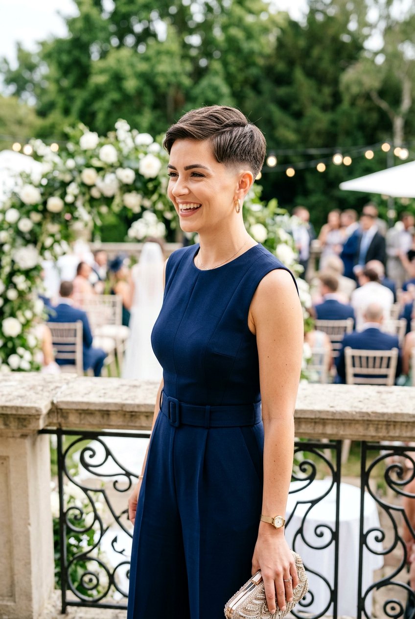 Tapered Pixie - 20 wedding guest pixie hairstyle - 20 wedding guest pixie hairstyle