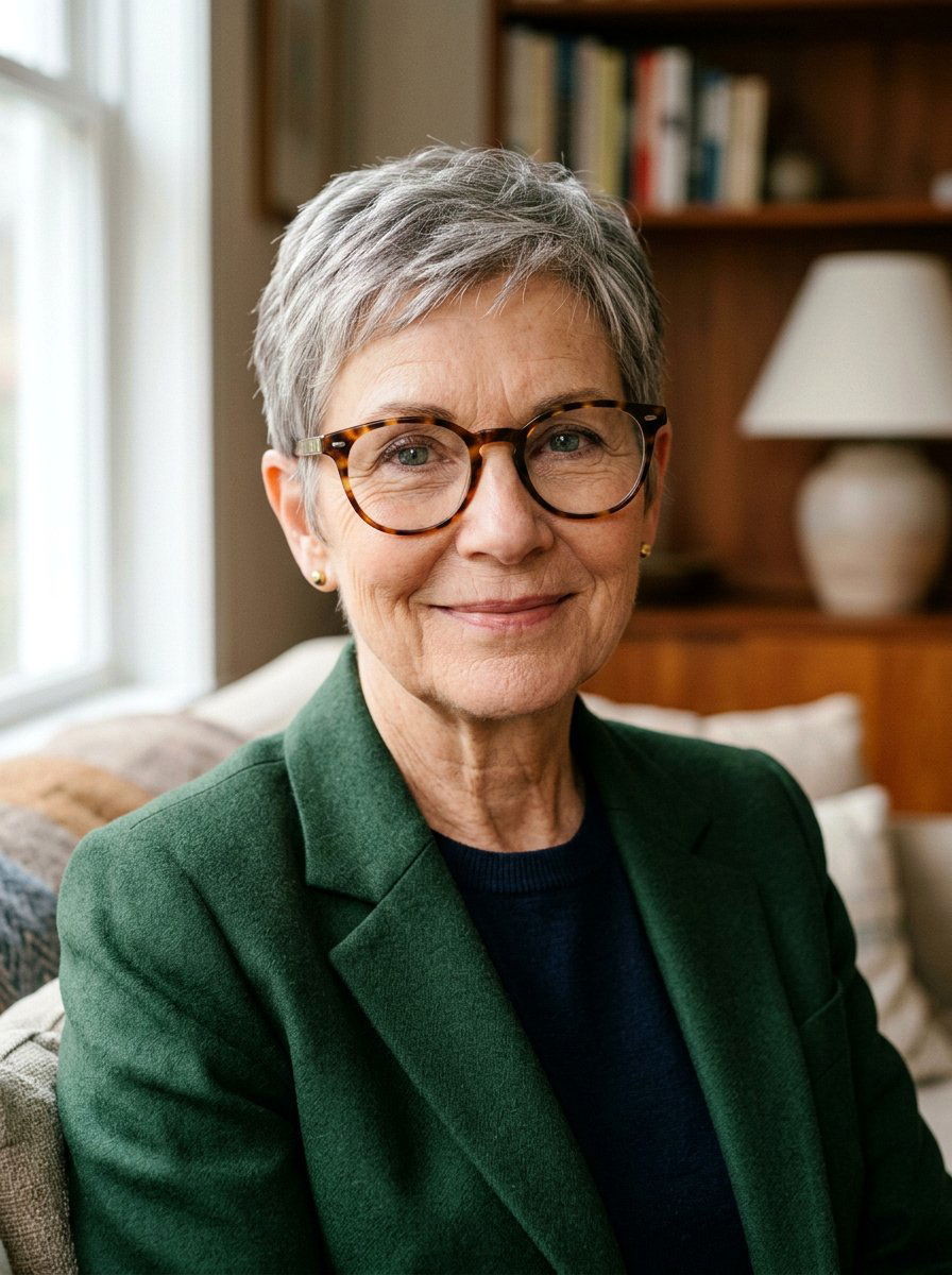 Tapered Pixie - 20 pixie cut for mature fine hair - 20 pixie cut for mature fine hair