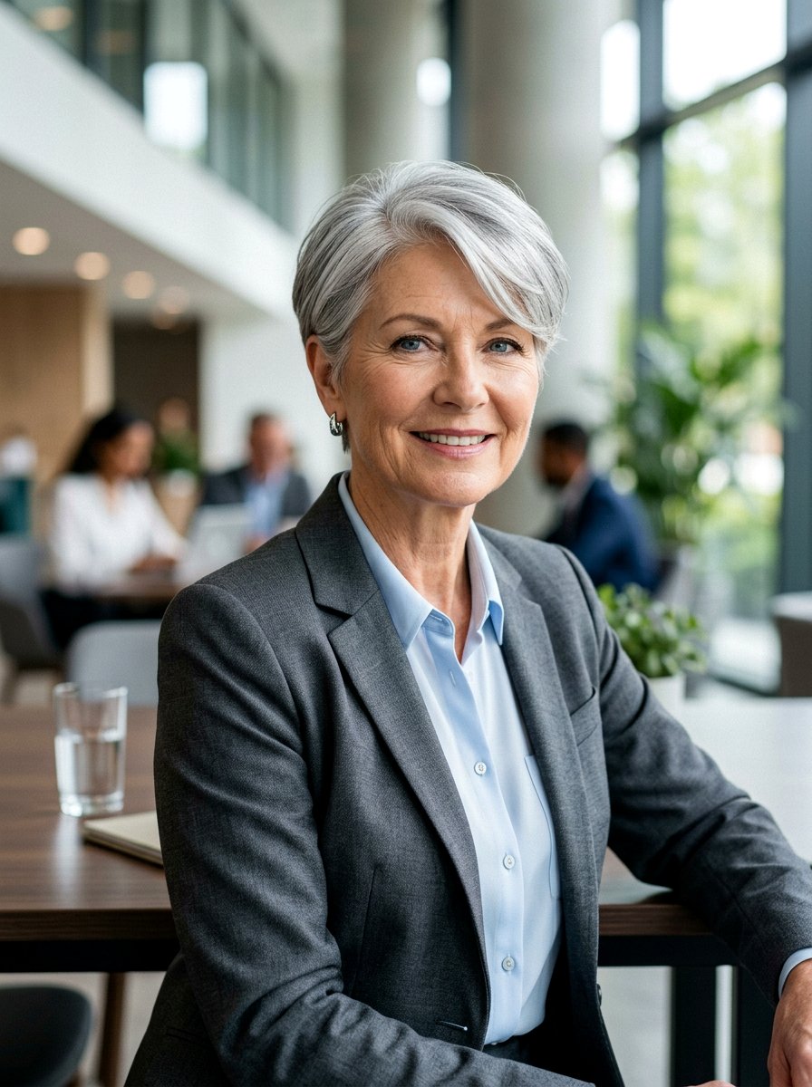 Tapered Pixie - 20 short textured pixie for women over 60 - 20 short textured pixie for women over 60