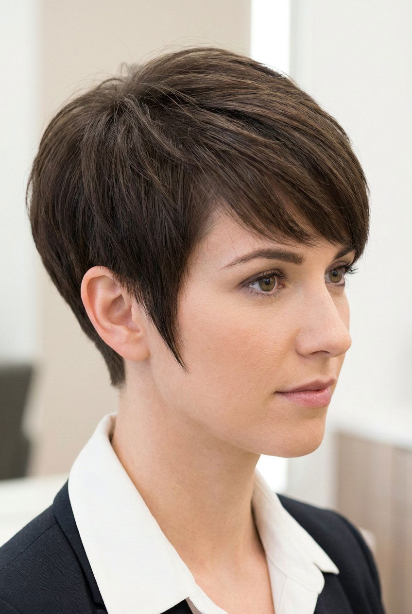 Tapered Pixie Cut - 20 pixie haircuts for women - 20 pixie haircuts for women