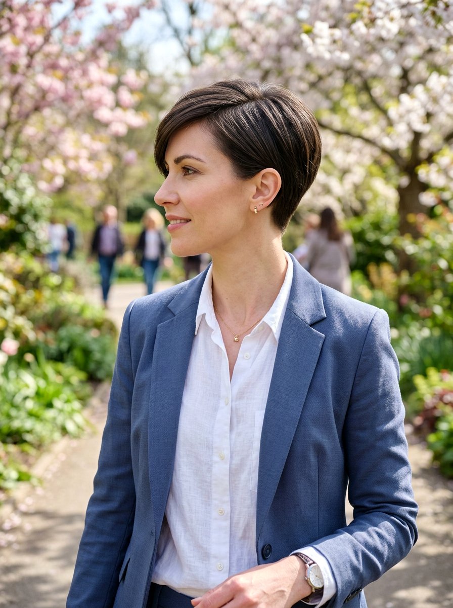 Tapered Pixie Cut - 20 short natural haircut for thick hair - 20 short natural haircut for thick hair