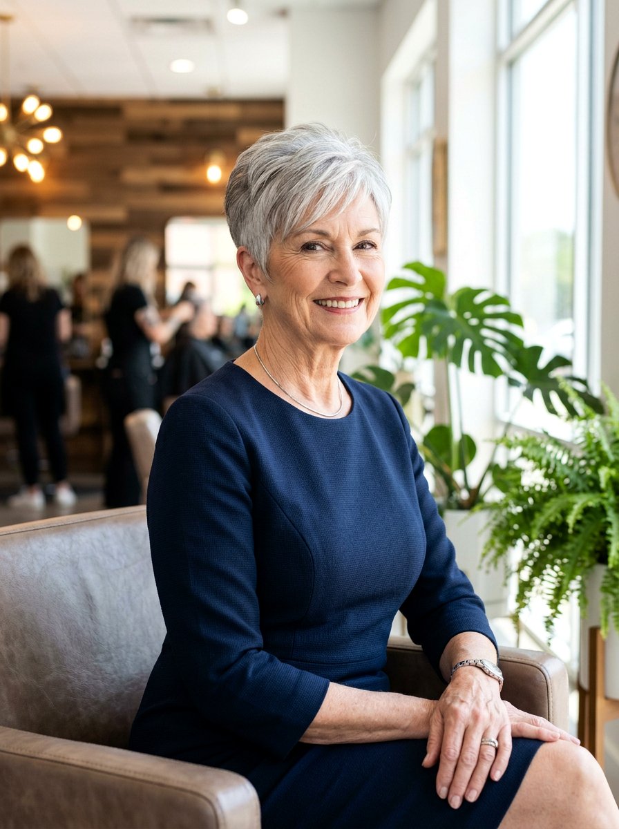 Tapered Pixie Cut - 20 wedding guest pixie hairstyle for older women - 20 wedding guest pixie hairstyle for older women