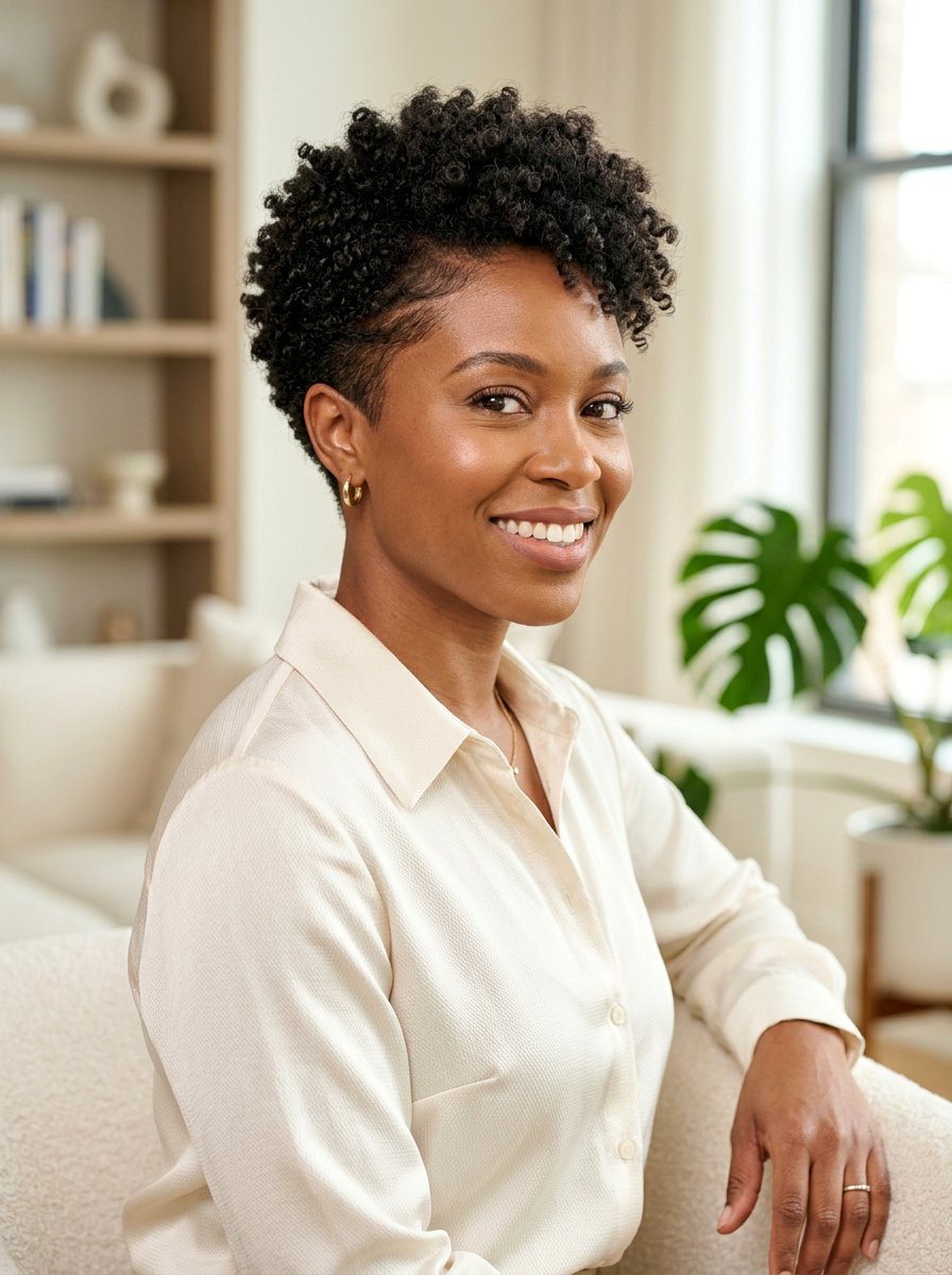 Tapered Pixie Cut For Natural Hair - 20 tapered natural haircut for women - 20 tapered natural haircut for women