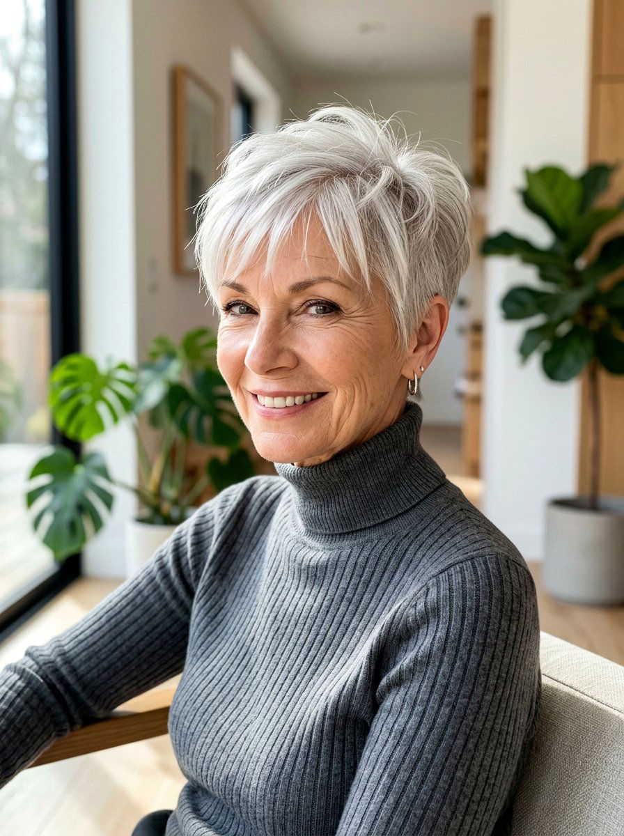 Tapered Pixie For Thin Gray Hair - 20 tapered pixie for gray hair - 20 tapered pixie for gray hair