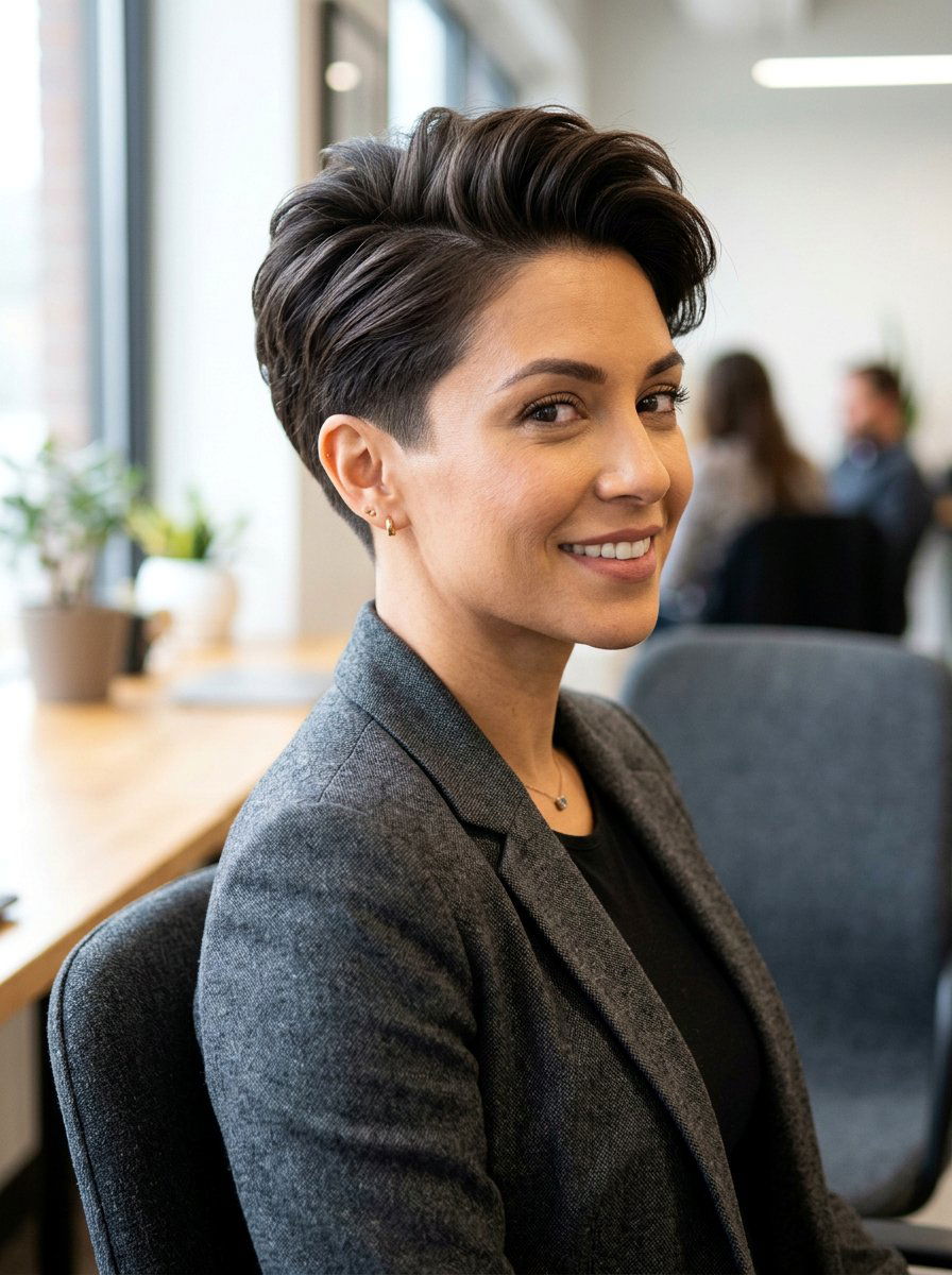 Tapered Pixie Haircut - 20 pixie haircut for thick coarse hair - 20 pixie haircut for thick coarse hair