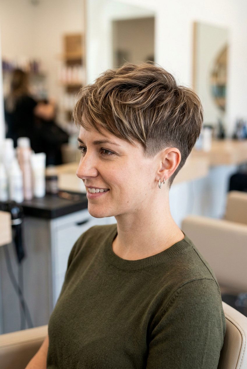 Tapered Pixie Thin Hair - 20 short haircuts for thin hair - 20 short haircuts for thin hair
