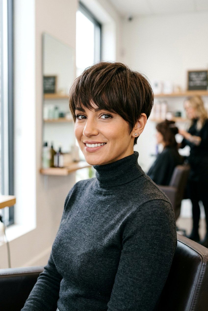 Tapered Pixie With Long Bangs - 20 feminine pixie with long bangs - 20 feminine pixie with long bangs