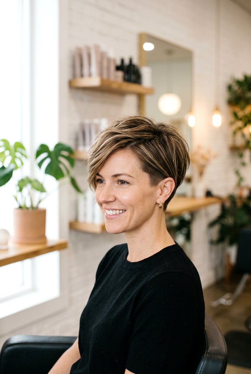 Tapered Pixie With Long Layers - 20 short hairstyles with layers - 20 short hairstyles with layers