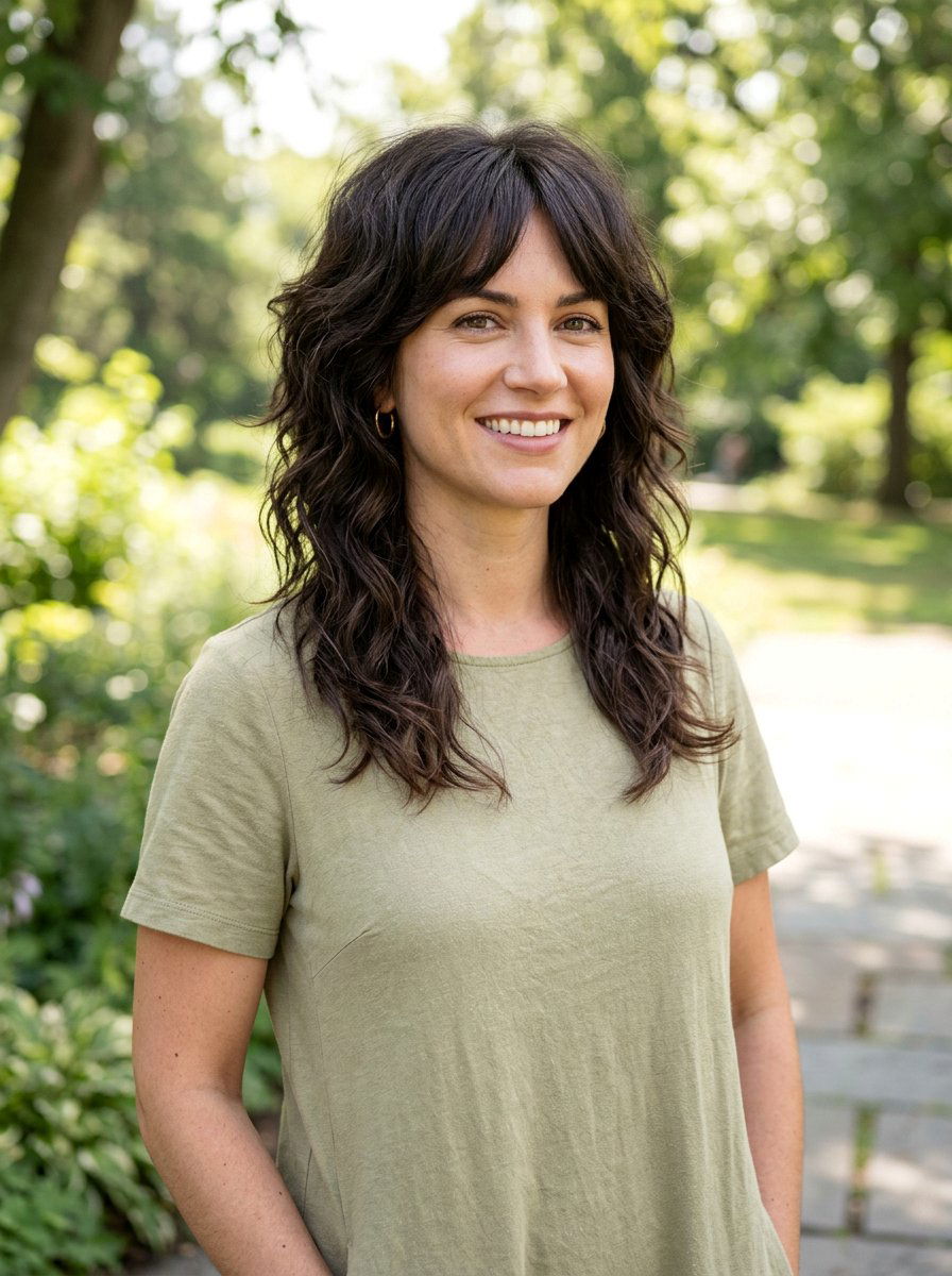 Tapered Shag For Coarse Wavy Hair - 20 shag haircut for thick wavy hair women - 20 shag haircut for thick wavy hair women