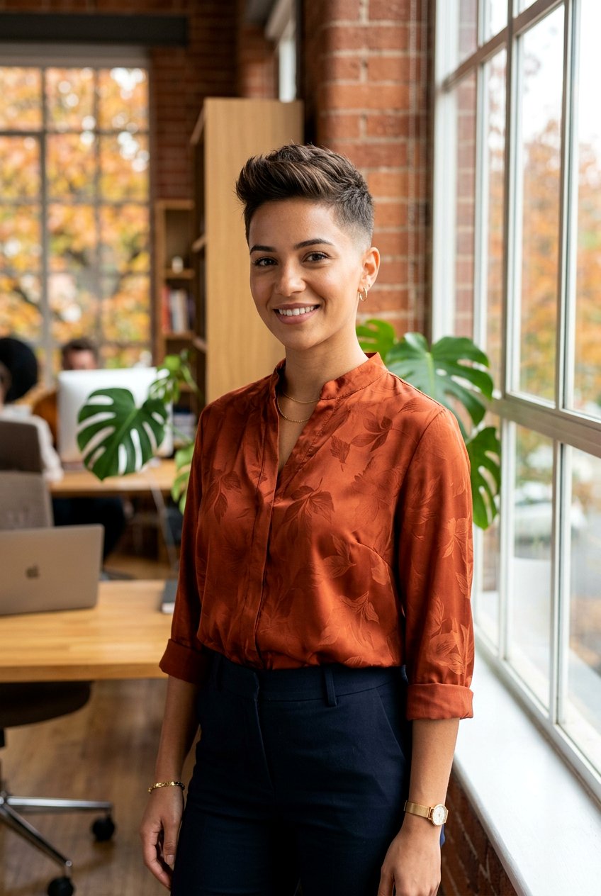 Tapered Short Cut - 20 low maintenance haircut for naturally gray women - 20 low maintenance haircut for naturally gray women