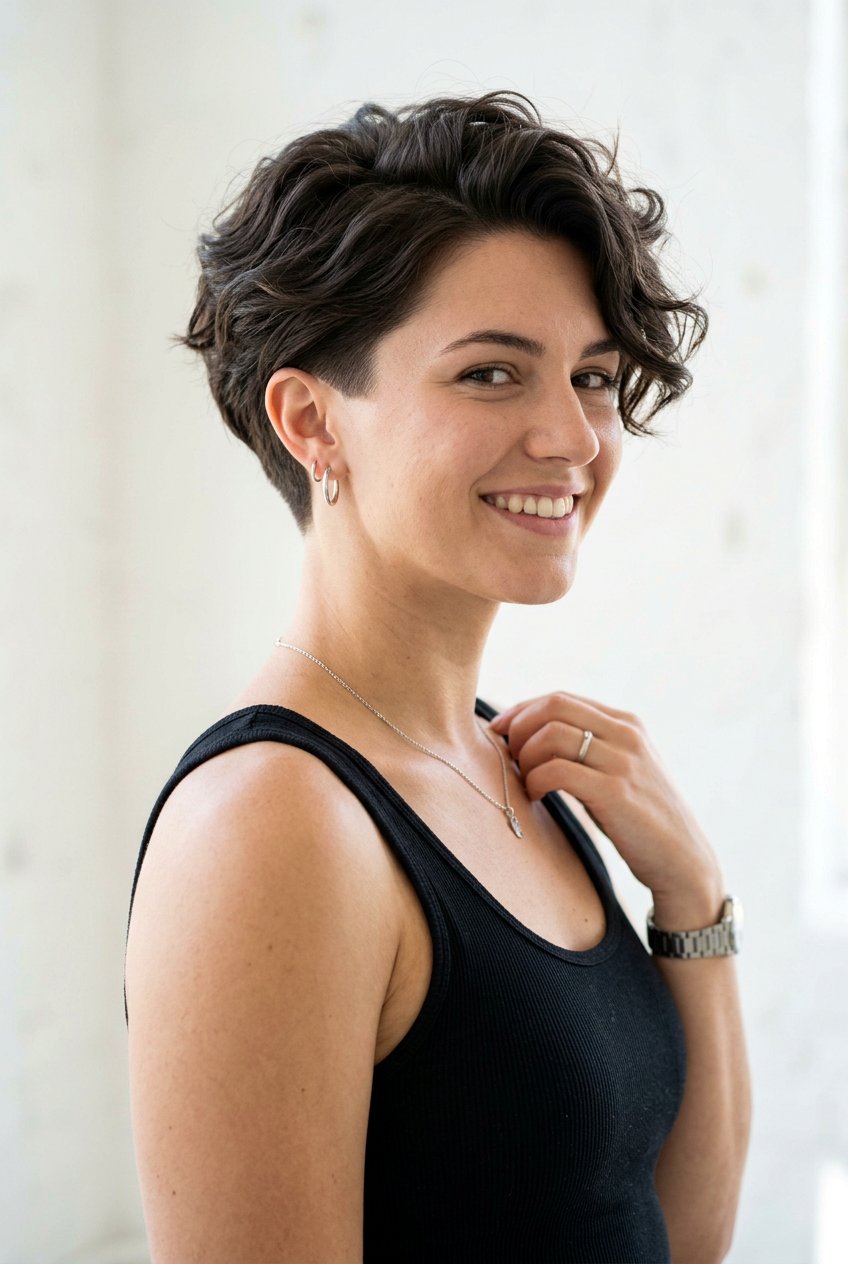 Tapered Short Haircut For Thick Hair - 20 low maintenance haircut for thick frizzy hair - 20 low maintenance haircut for thick frizzy hair