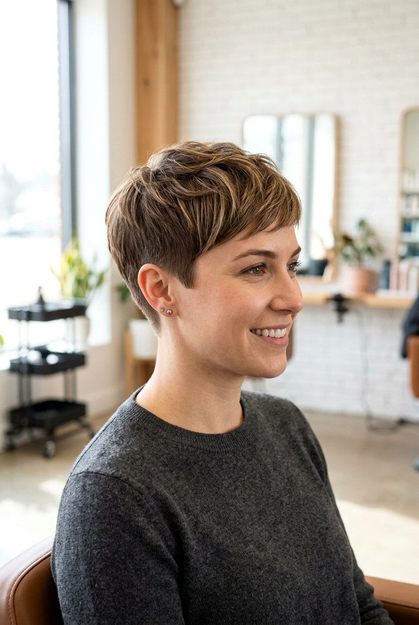 Tapered Short Haircut For Women - 20 trendy salon haircuts for women - 20 trendy salon haircuts for women