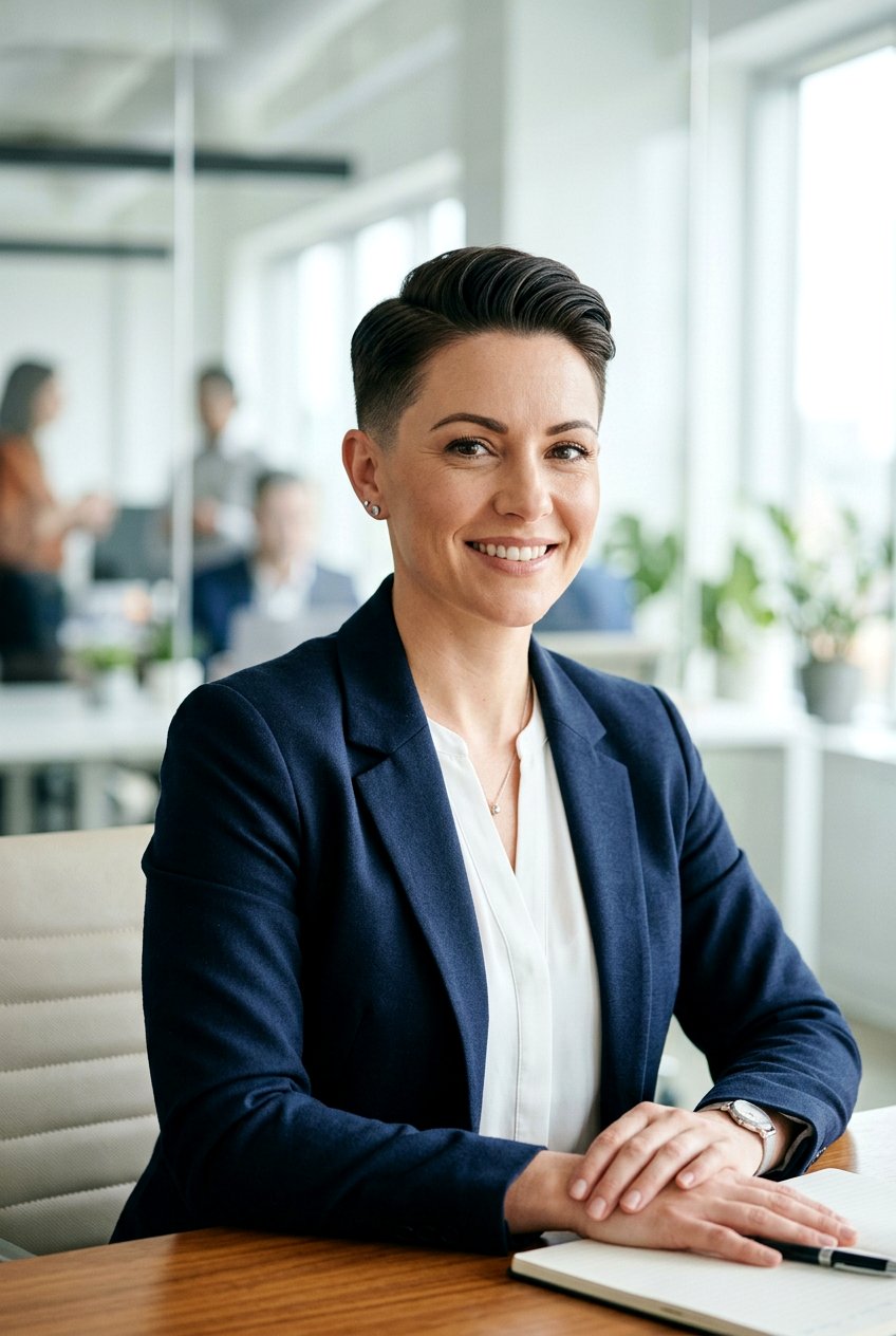 Tapered Short Haircut For Work - 20 low maintenance work haircut - 20 low maintenance work haircut