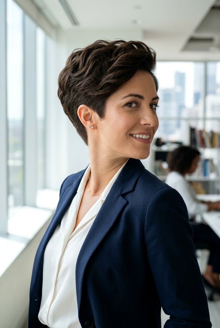 Tapered Short Haircut for Women - 20 salon haircut ideas for short hair - 20 salon haircut ideas for short hair