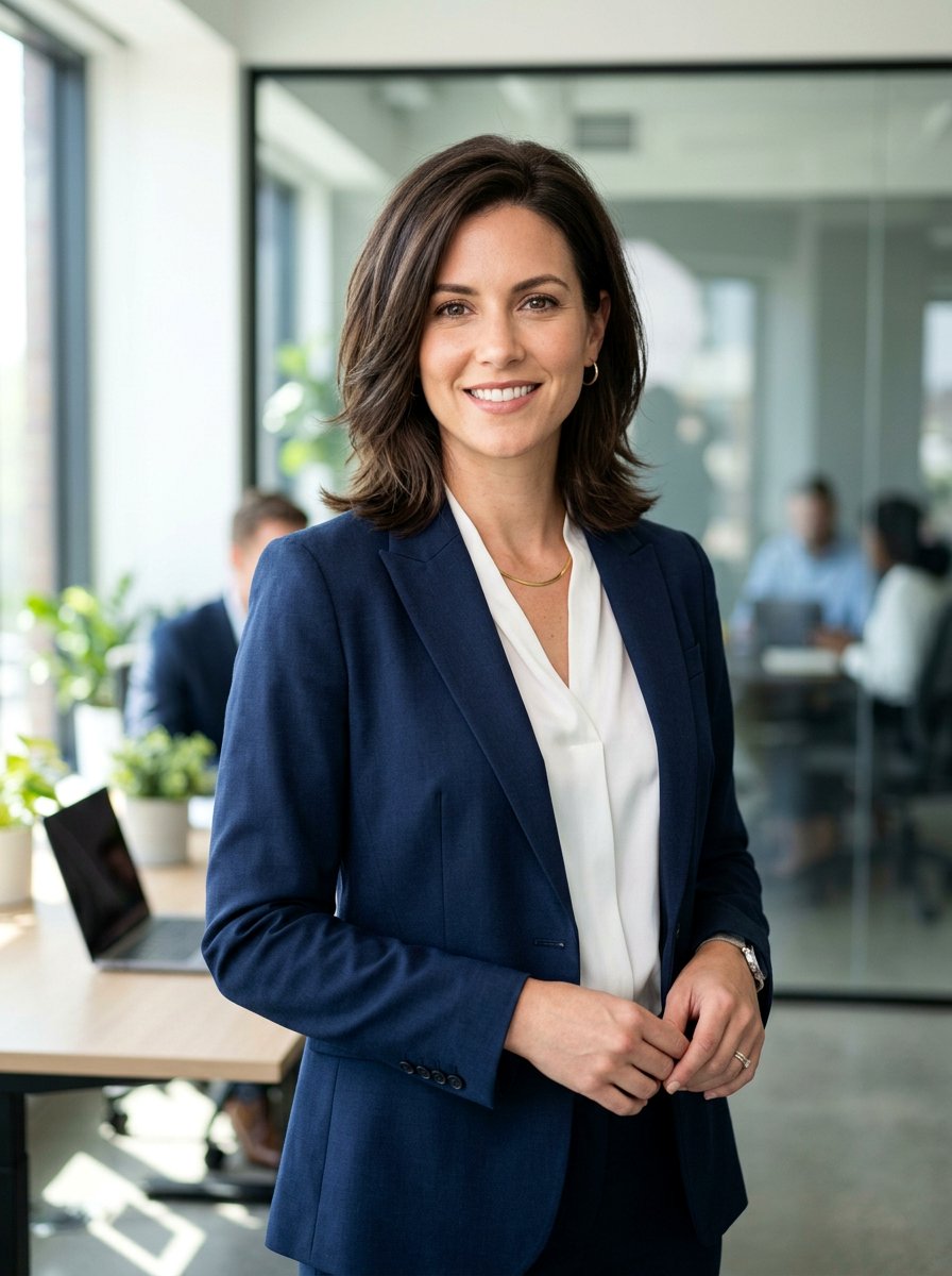 Tapered Shoulder Length Cut - 20 haircut to fix blunt ends on thick hair - 20 haircut to fix blunt ends on thick hair